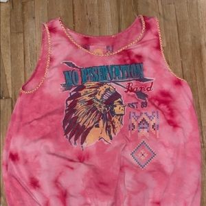 Double d ranch tie front shirt